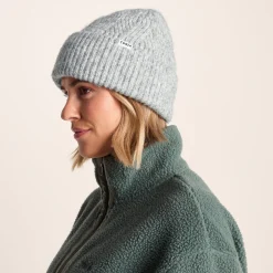Abby Knit Hat - Ice Grey Marl