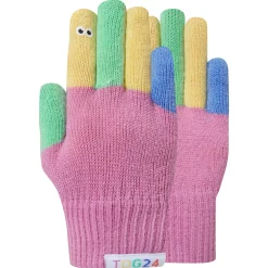 Adal Kids Shaun the Sheep Knit Gloves - Piglet Pink