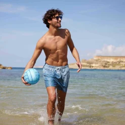 Adler Mens Swimshorts - Pale Blue