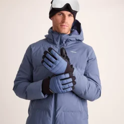 Adventure Waterproof Insulated Ski Gloves - Fjord Blue