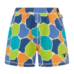 Afrino Kids Shaun the Sheep Sweatshort - Lime Cloud Print