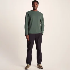 Ainsdale Mens Long Sleeve T-Shirt - Light Forest