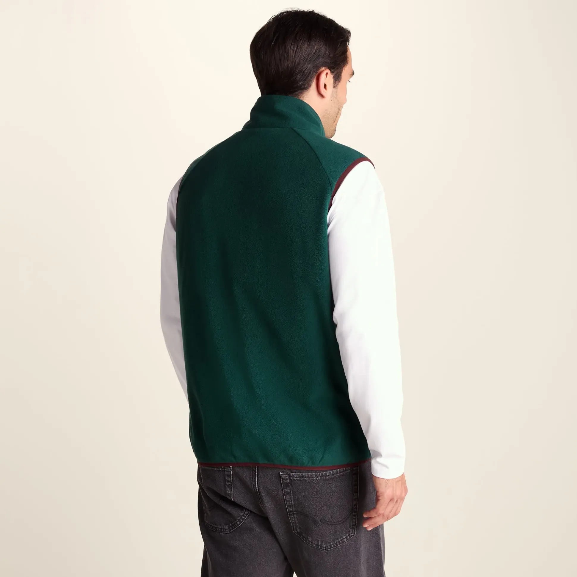 Ainsworth Mens Microfleece Gilet - Midnight Green