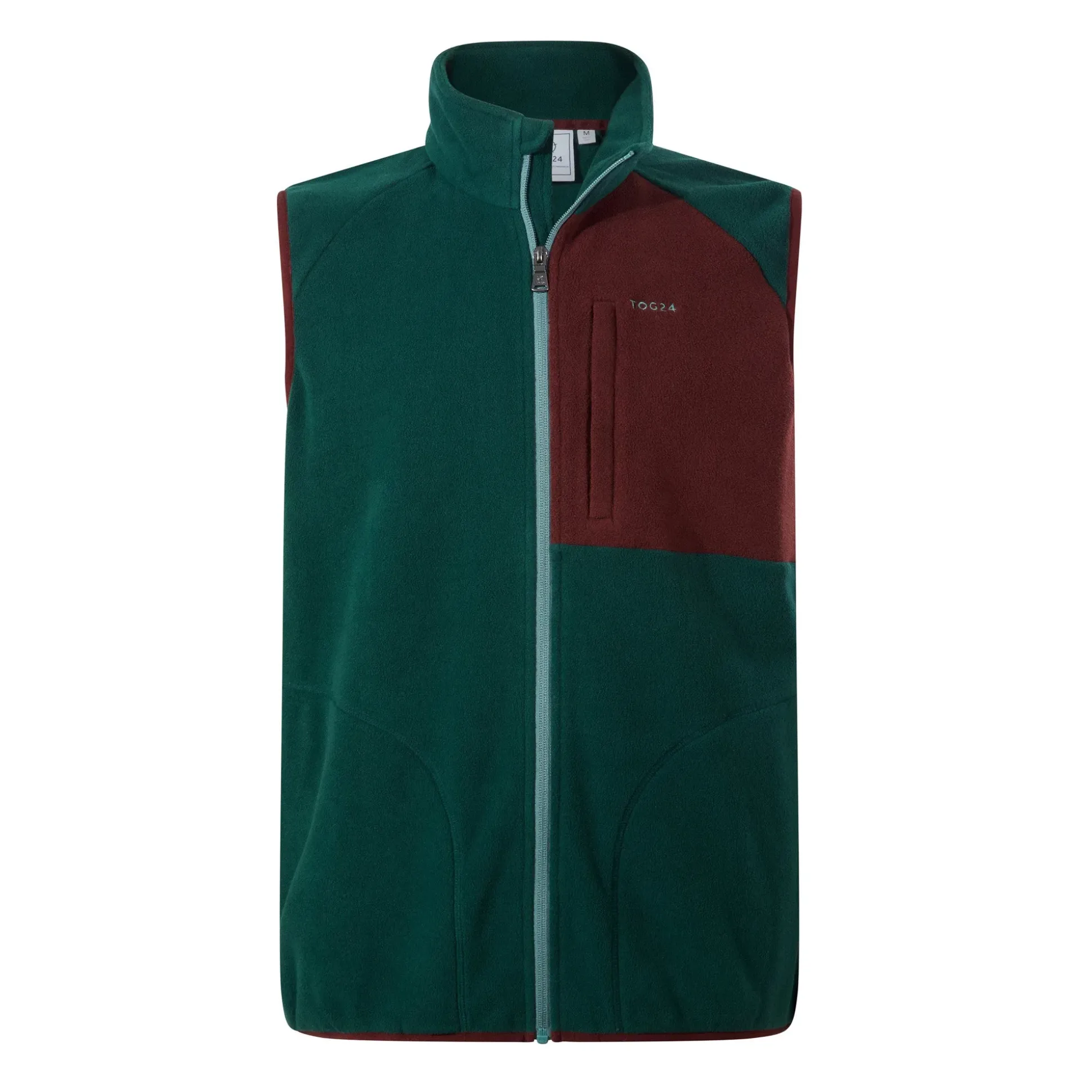 Ainsworth Mens Microfleece Gilet - Midnight Green