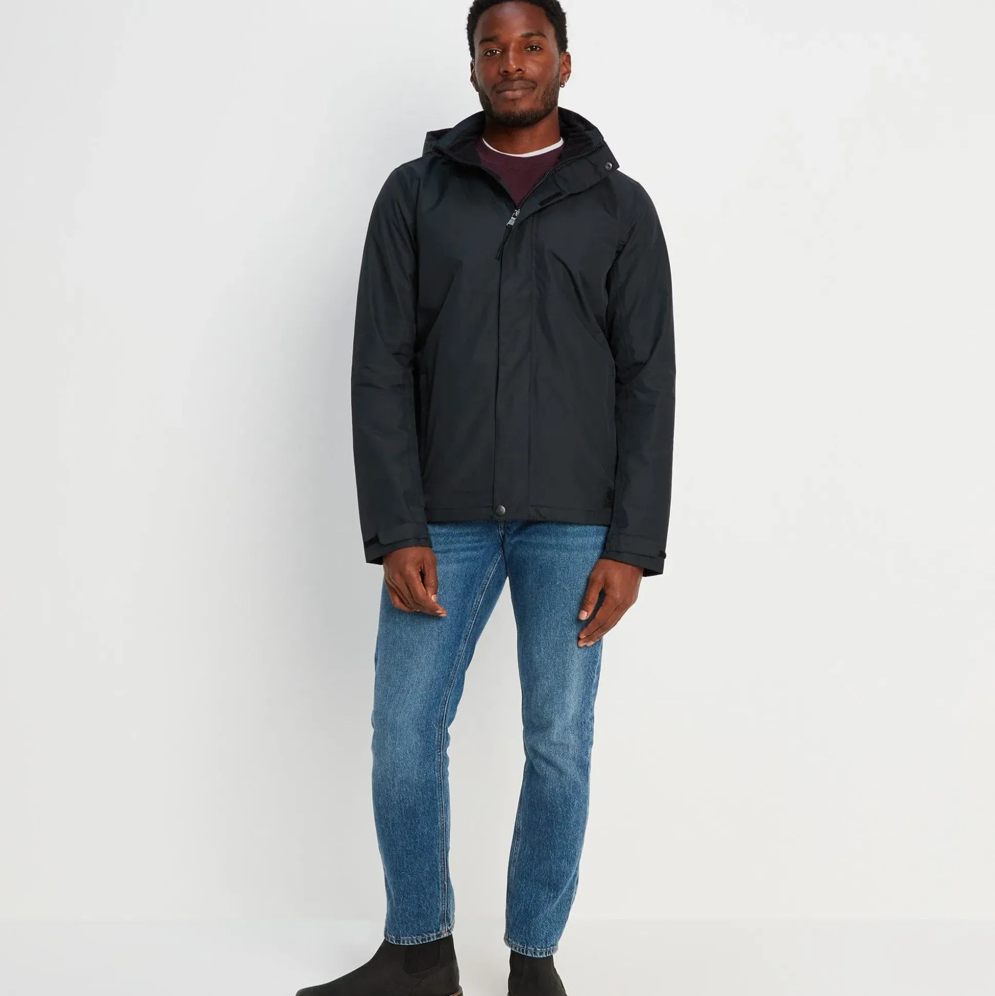 Airton Mens Waterproof Jacket - Black