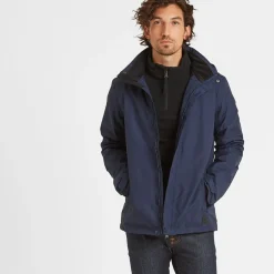 Airton Mens Waterproof Jacket - Navy