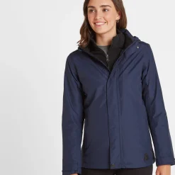 Airton Womens Waterproof Jacket - Navy