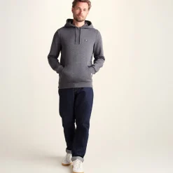 Akerman Mens Supersoft Hoody - Dark Grey Marl