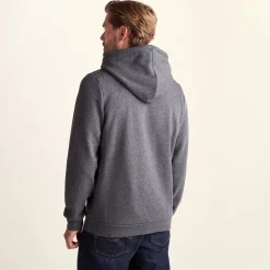 Akerman Mens Supersoft Hoody - Dark Grey Marl