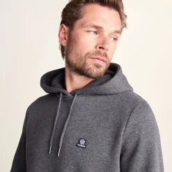 Akerman Mens Supersoft Hoody - Dark Grey Marl