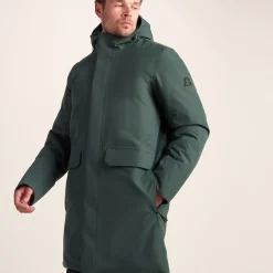 Aksel Mens Waterproof Insulated Parka - Racing Green