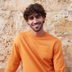Alaric Mens Supersoft Sweatshirt - Warm Sand
