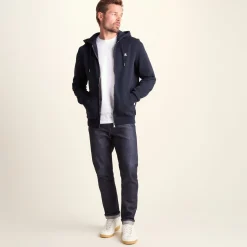 Alden Mens Supersoft Hoody - Dark Indigo
