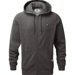 Alden Mens Supersoft Hoody - Dark Grey Marl
