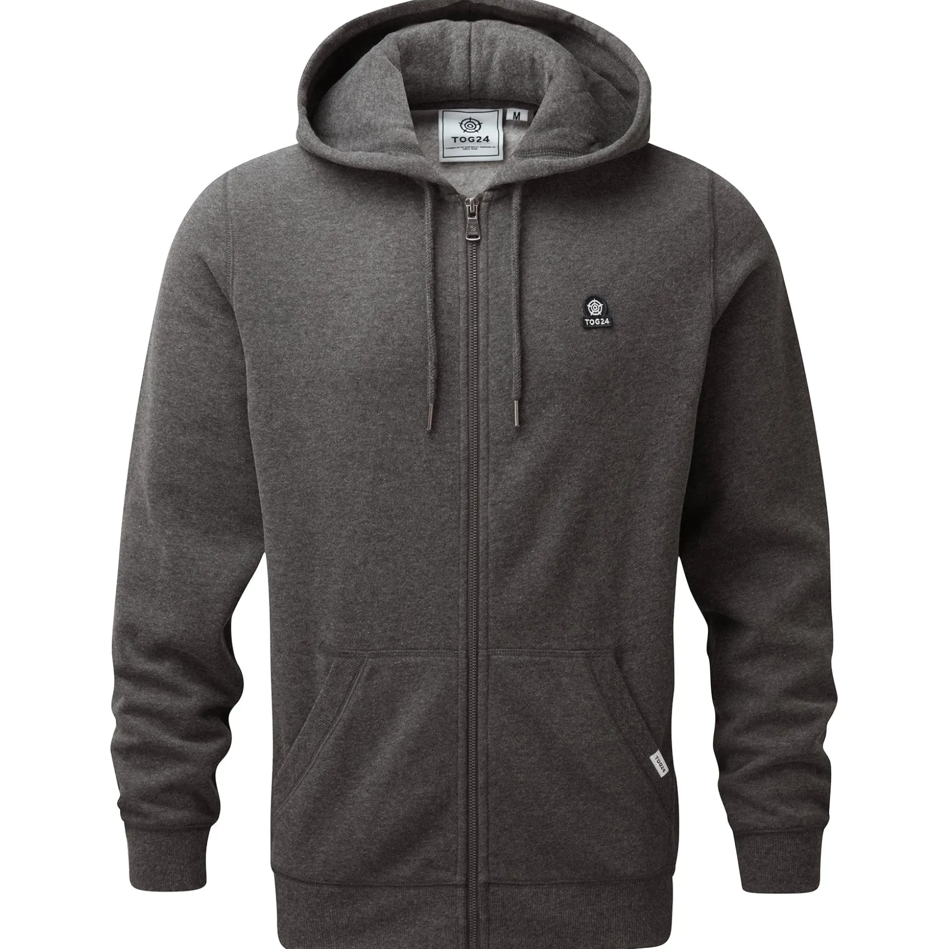 Alden Mens Supersoft Hoody - Dark Grey Marl