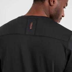 Aller Mens Long Sleeve Performance T-Shirt - Black
