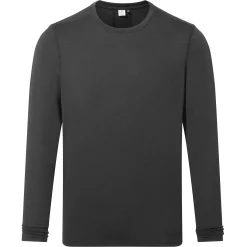 Aller Mens Long Sleeve Performance T-Shirt - Black
