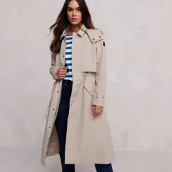 Alva Womens Waterproof Trench Coat - Taupe