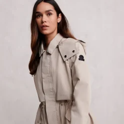 Alva Womens Waterproof Trench Coat - Taupe