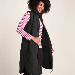 Anda Womens Shower Resistant Insulated Gilet - Black