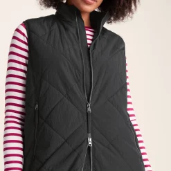Anda Womens Shower Resistant Insulated Gilet - Black