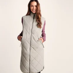 Anda Womens Shower Resistant Insulated Gilet - Dark Taupe