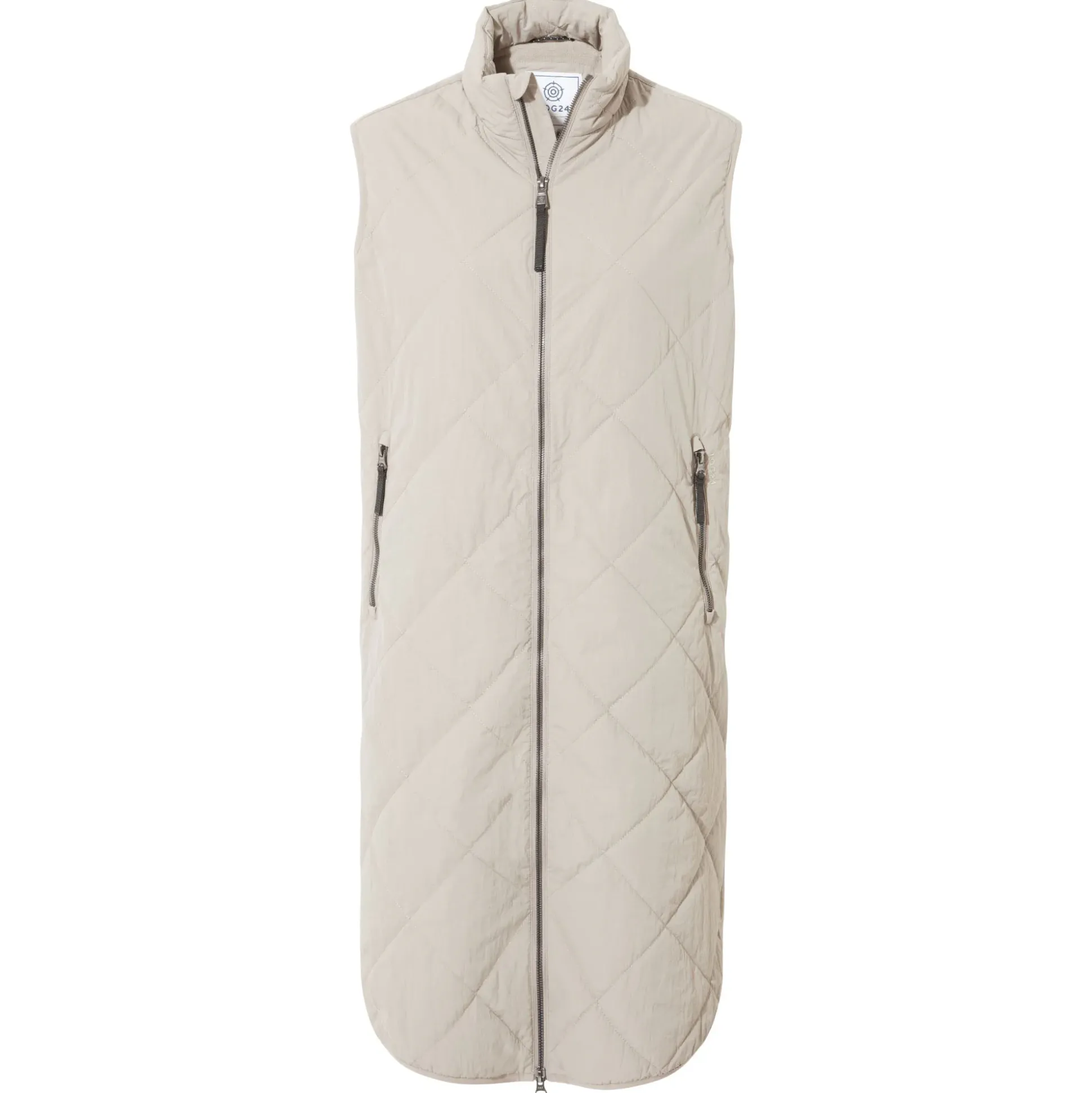 Anda Womens Shower Resistant Insulated Gilet - Dark Taupe