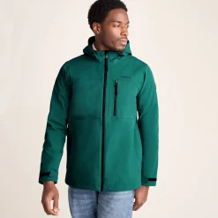 Andro Mens Hooded Waterproof Softshell Jacket - Dark Turquoise