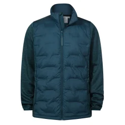 Anick Mens Lightweight Insulated Hybrid Jacket - Inky Blue