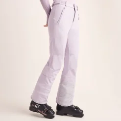 Annecy Womens Softshell Salopettes - Lavender Grey