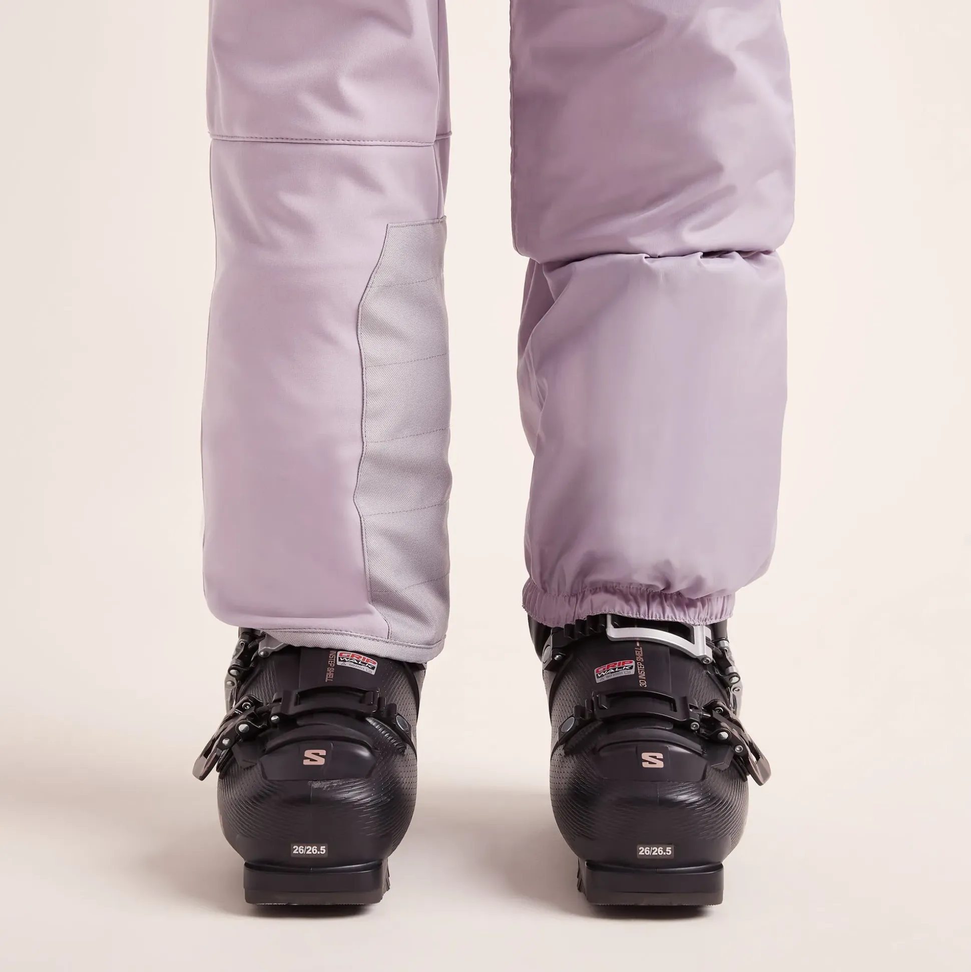 Annecy Womens Softshell Salopettes - Lavender Grey
