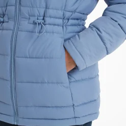 Anthorn Womens Padded Parka - Misty Blue