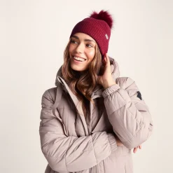 Anya Knit Hat - Washed Burgundy