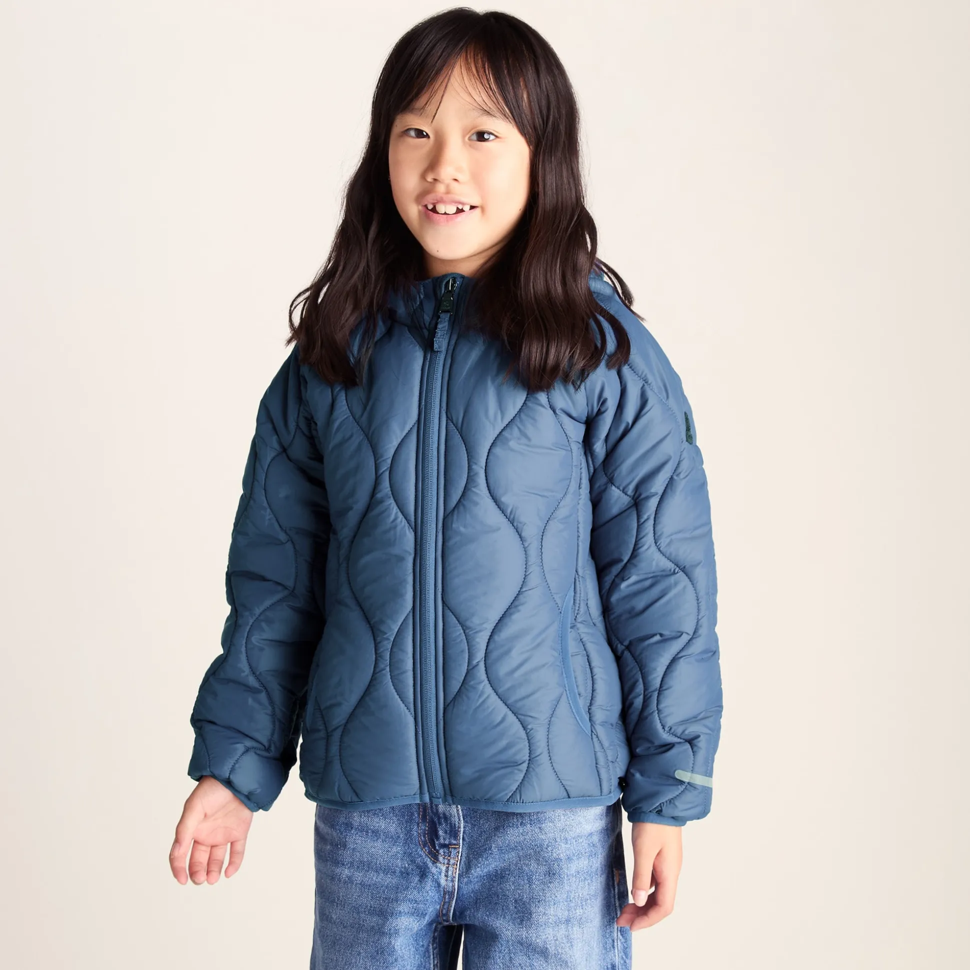 Arbor Kids Shower Resistant Padded Jacket - Blue Jay
