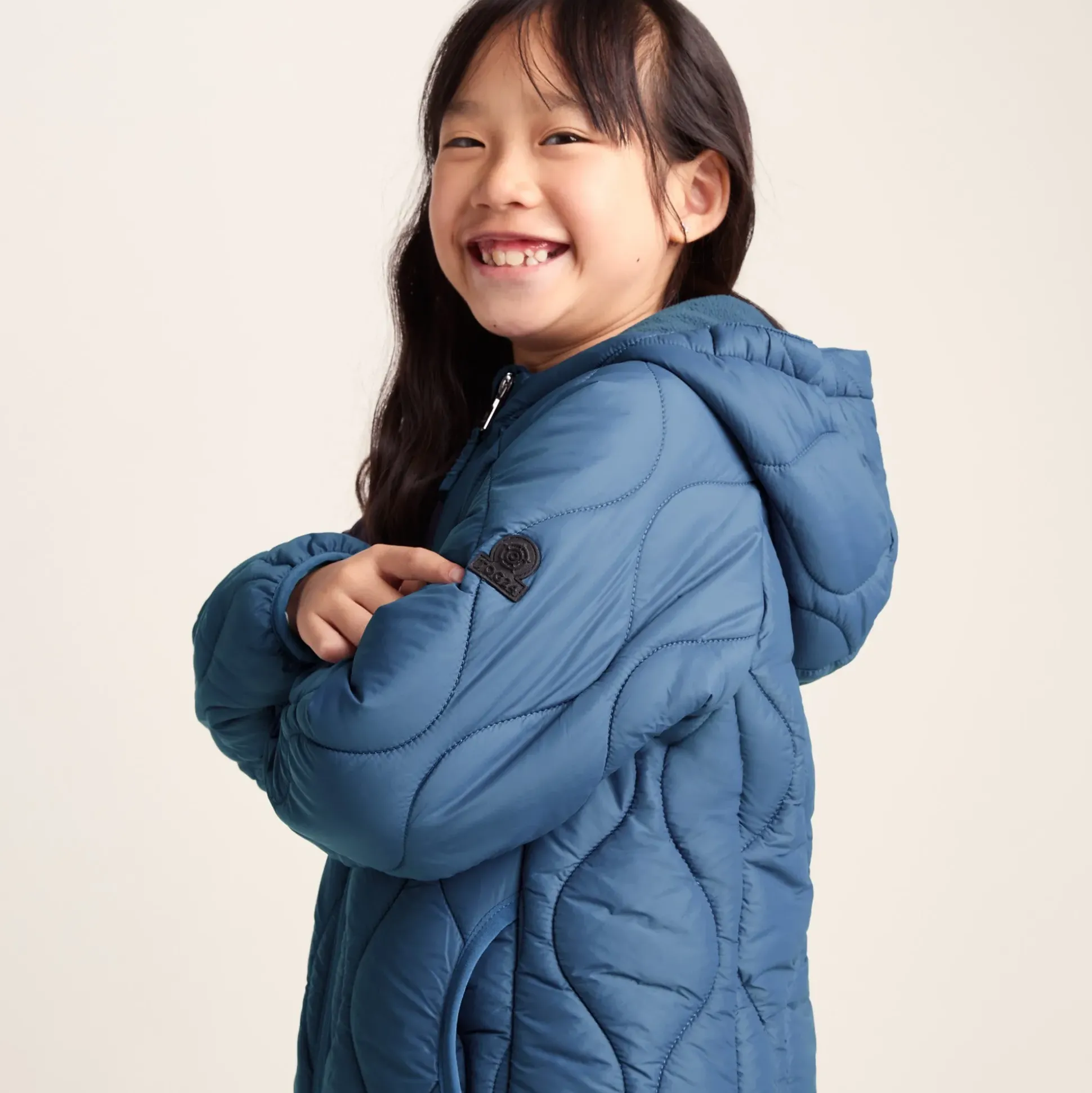 Arbor Kids Shower Resistant Padded Jacket - Blue Jay
