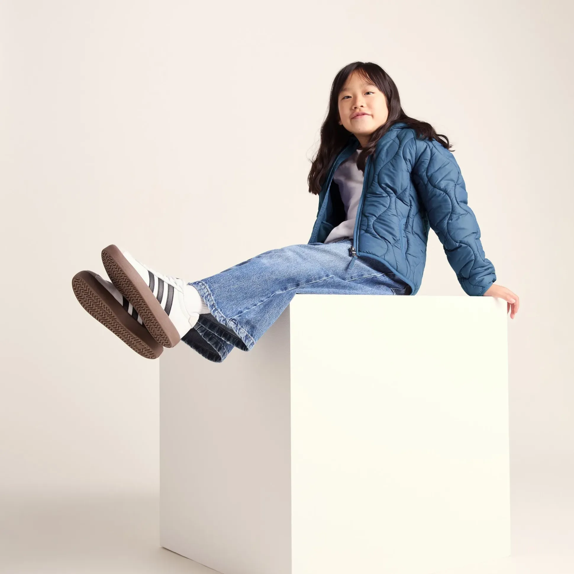 Arbor Kids Shower Resistant Padded Jacket - Blue Jay