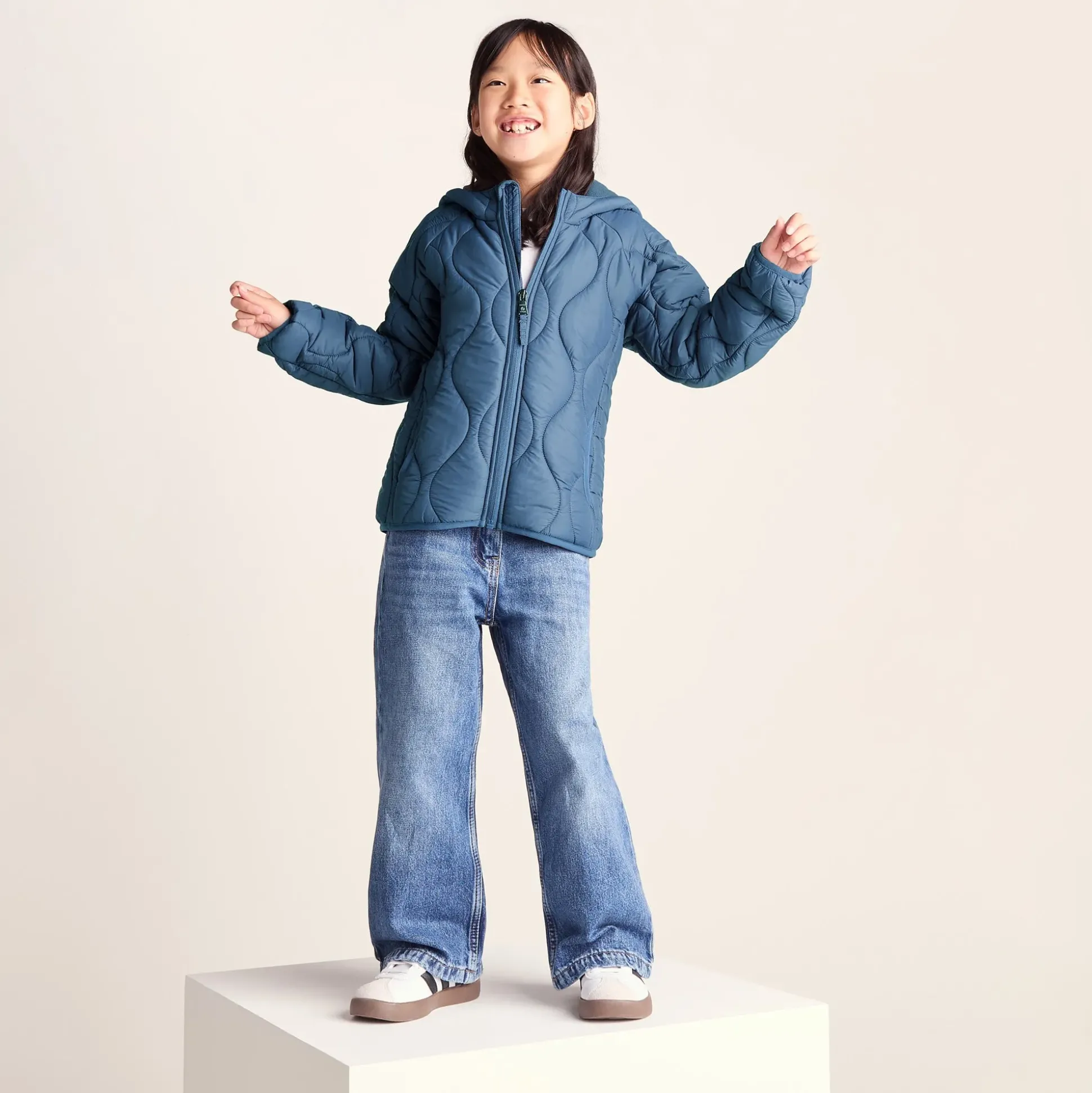 Arbor Kids Shower Resistant Padded Jacket - Blue Jay