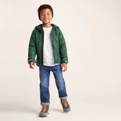 Arbor Kids Shower Resistant Padded Jacket - Dark Fern