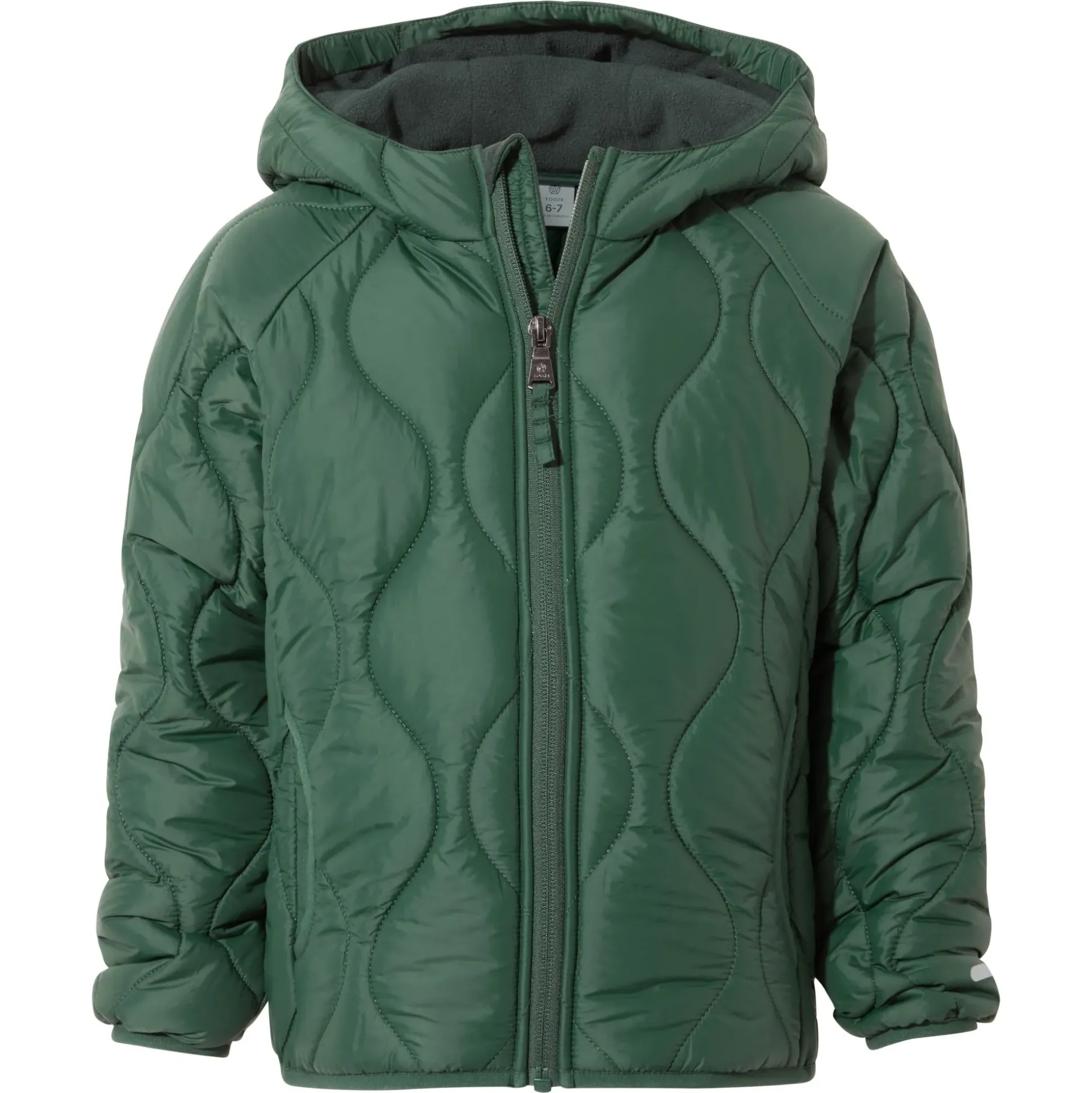 Arbor Kids Shower Resistant Padded Jacket - Dark Fern