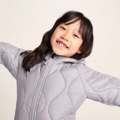 Arbor Kids Shower Resistant Padded Jacket - Lavender Grey