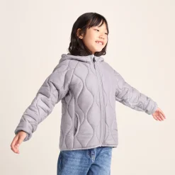 Arbor Kids Shower Resistant Padded Jacket - Lavender Grey