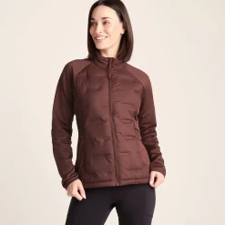 Arna Womens Lightweight Insulated Hybrid Jacket - Raspberry