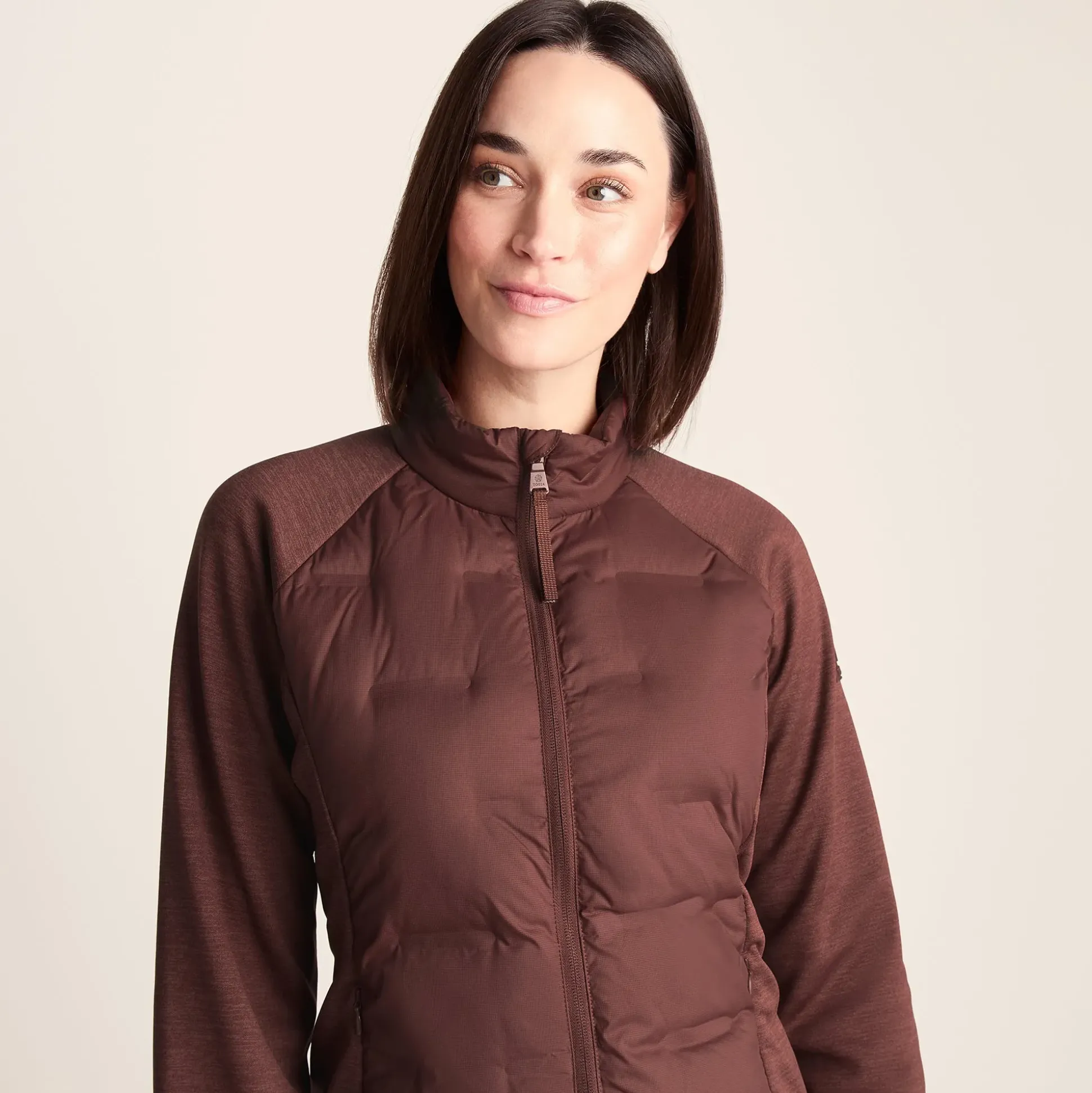 Arna Womens Lightweight Insulated Hybrid Jacket - Raspberry