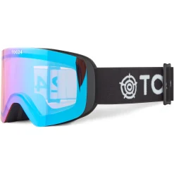 Arosa Goggles - Matt Black/Orange Revo Blue