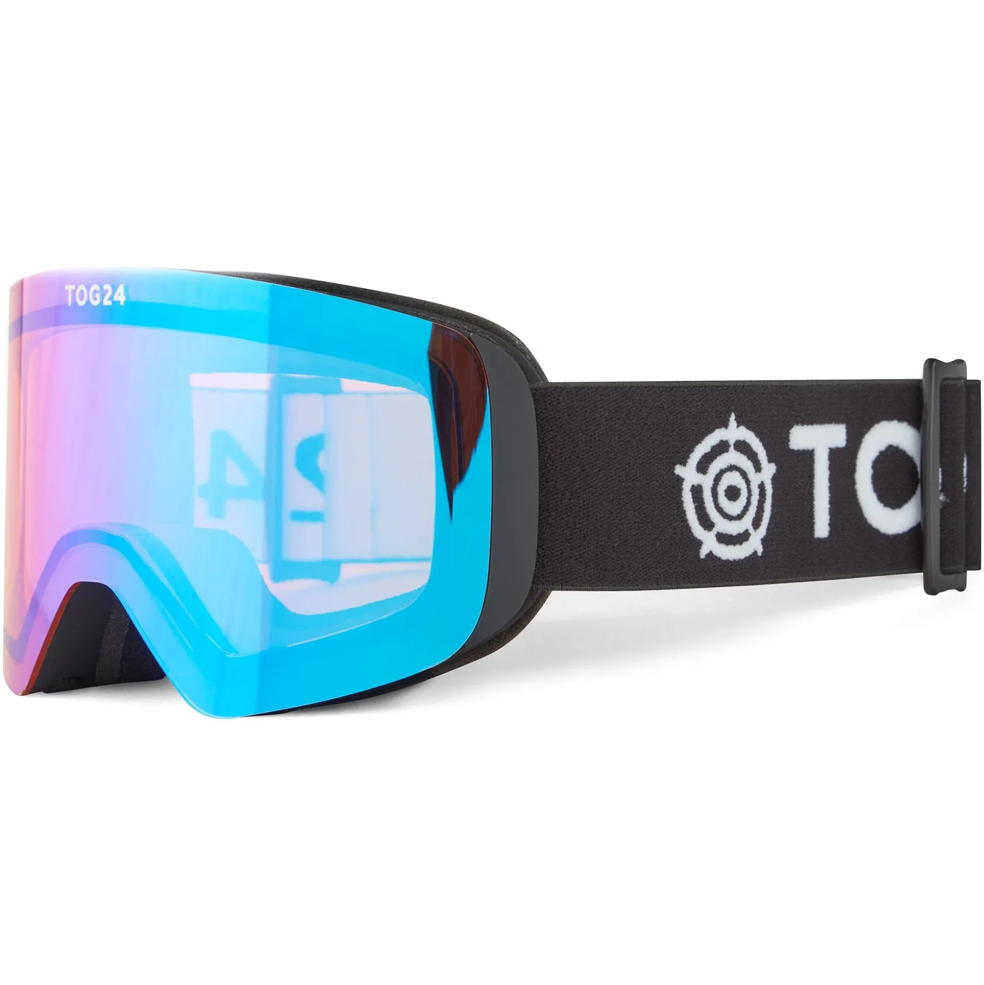 Arosa Goggles - Matt Black/Orange Revo Blue
