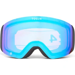 Arosa Goggles - Matt Black/Orange Revo Blue