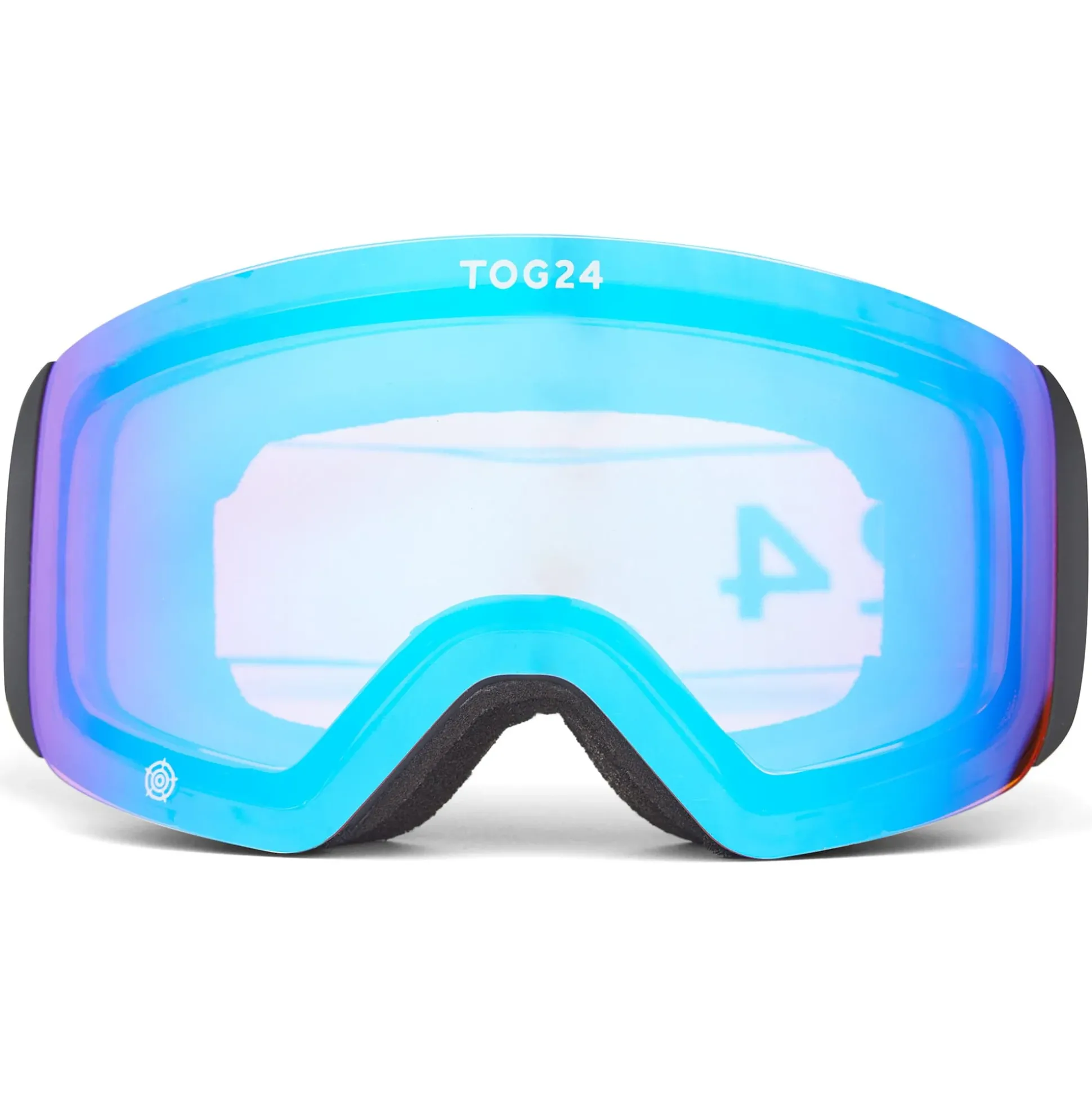 Arosa Goggles - Matt Black/Orange Revo Blue