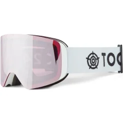 Arosa Goggles - Matt White/Vermillion