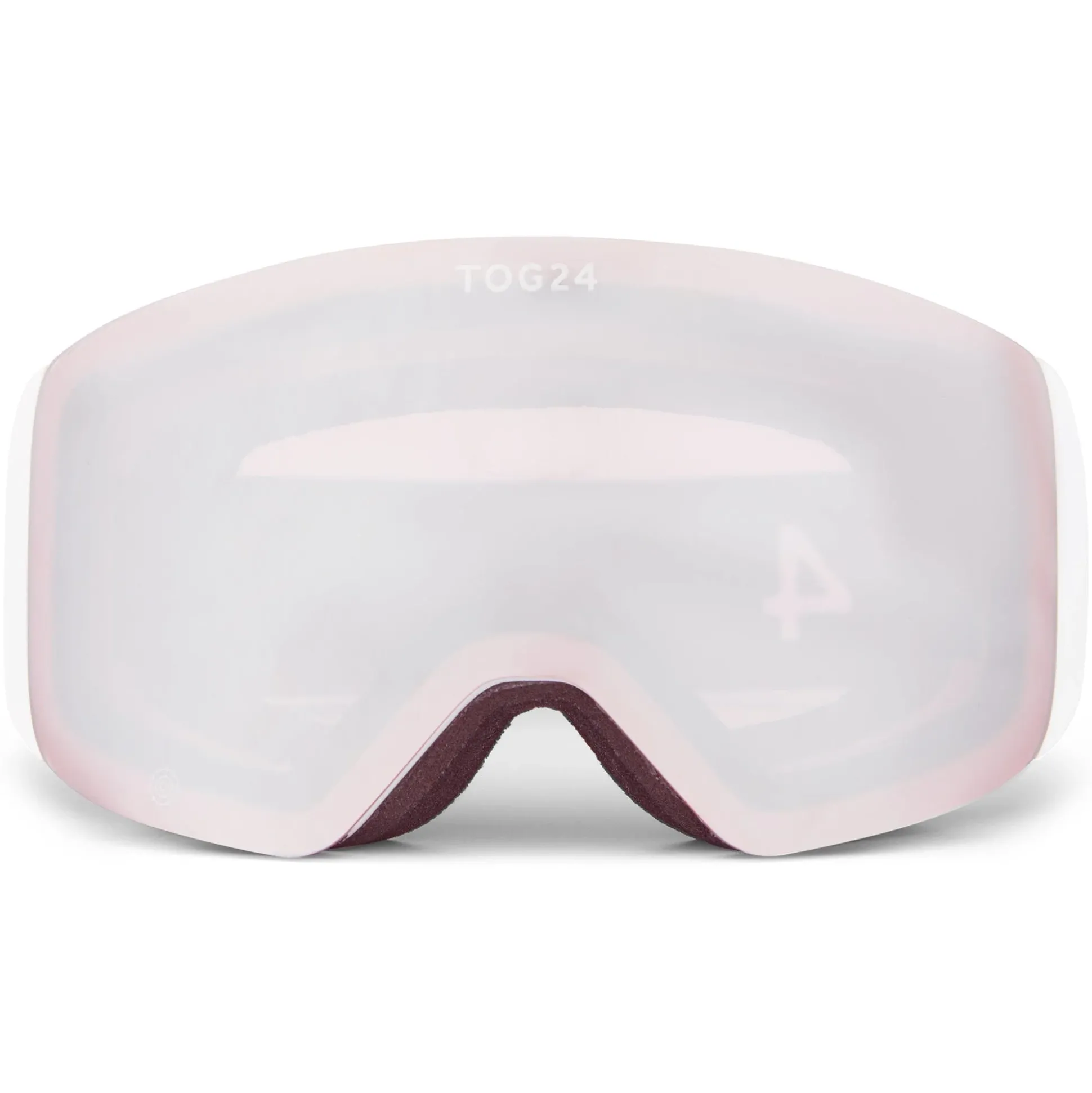 Arosa Goggles - Matt White/Vermillion
