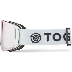 Arosa Goggles - Matt White/Vermillion